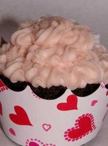Valentine's Day Cupcakes at 1840 Farm