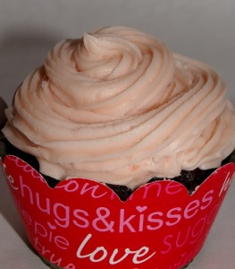 Valentine's Day Cupcakes at 1840 Farm