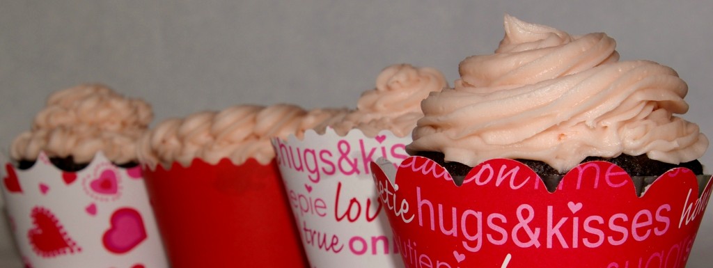 Valentine's Day Cupcakes at 1840 Farm