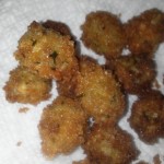 Fried Green Olives at 1840 Farm Fried Green Olives at 1840 Farm