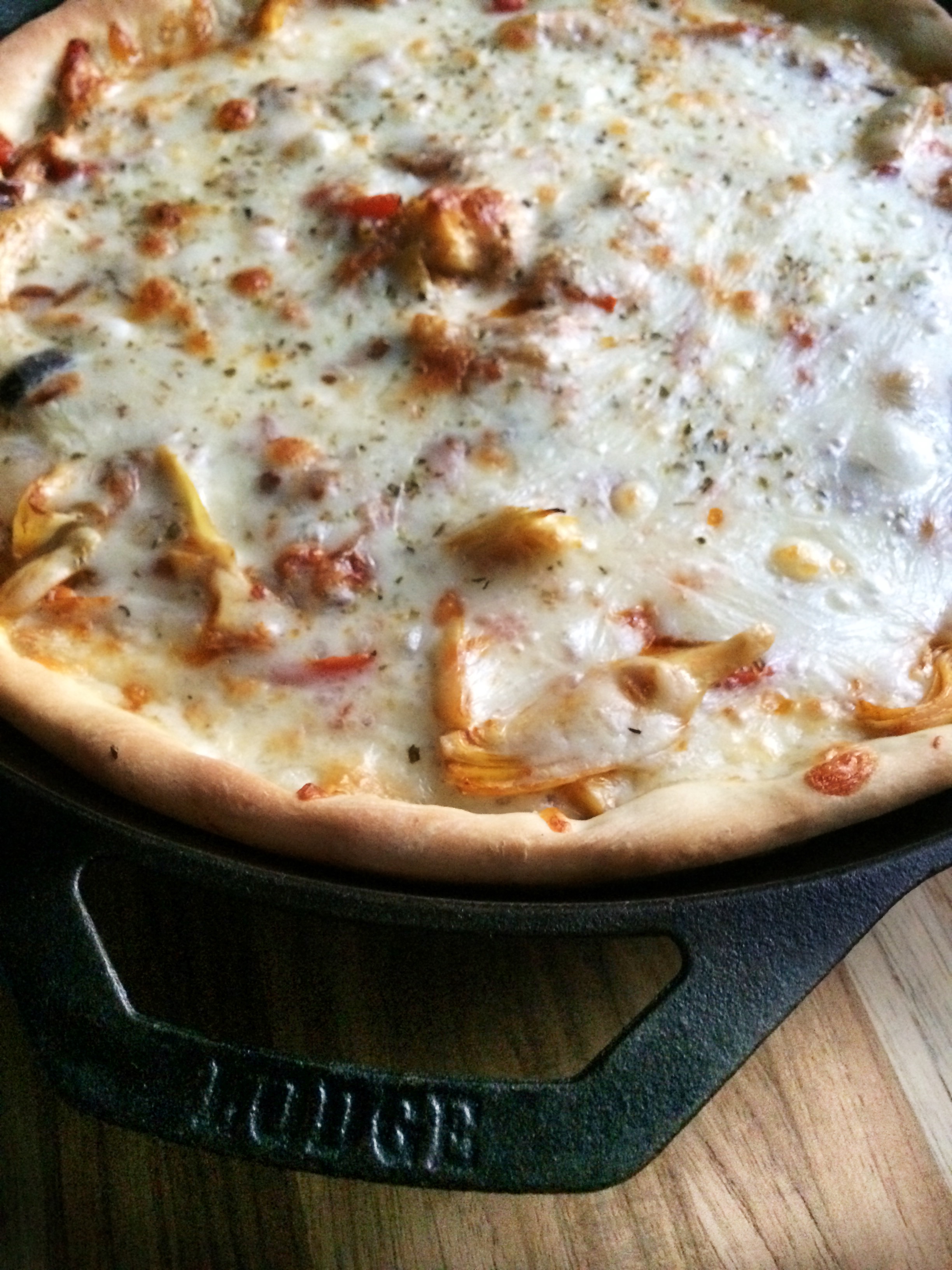 Cast Iron Skillet Pizza 1840 Farm