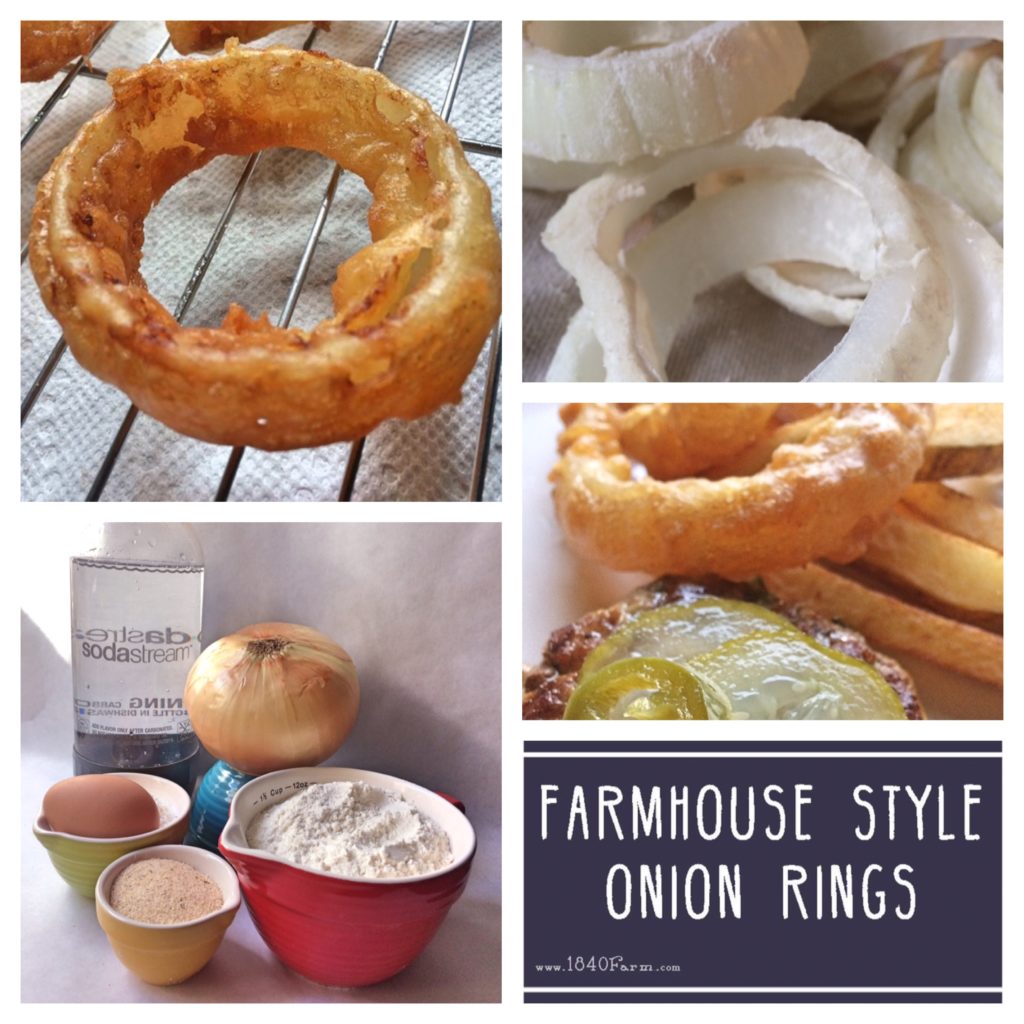 farmhouse style onion rings