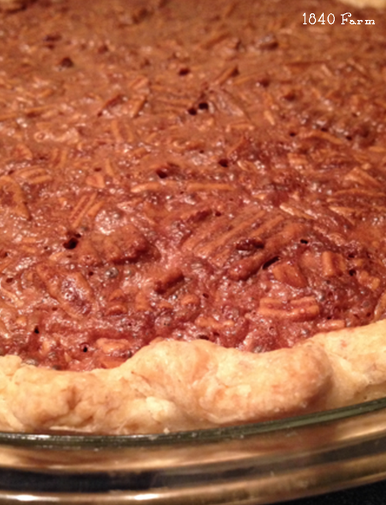 Chocolate Bourbon Pecan Pie Farm